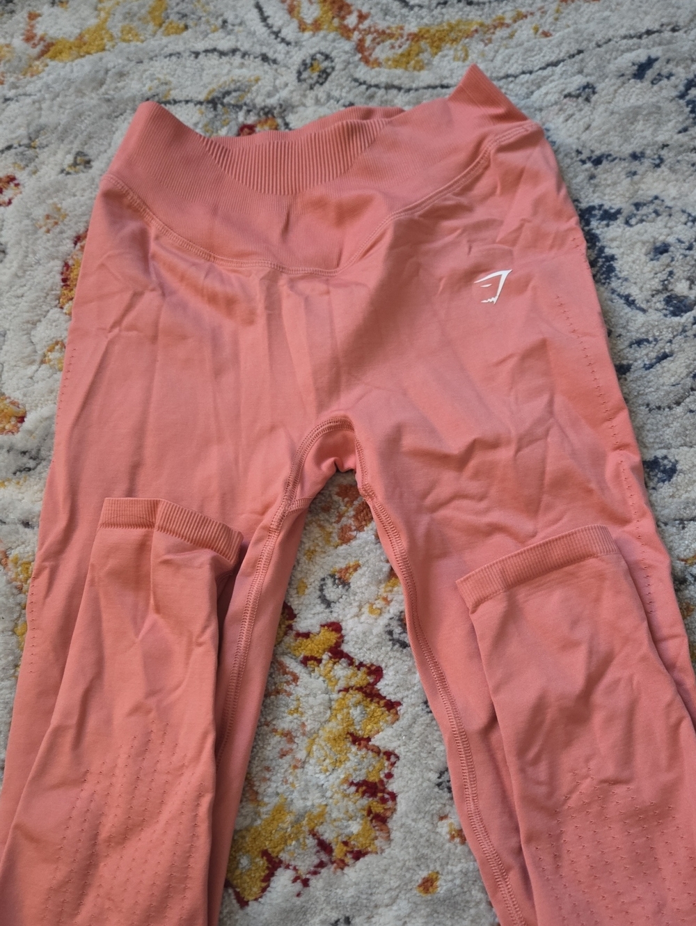 Gym Seamless Coral Leggings